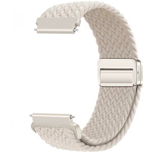 [Issinlky] 20mm �i�C�����҂݃o���h Samsung Galaxy Watch 7/6/5/4/FE 40mm 44mm/Garmin Venu Sq/Sq 2/Venu 2 Plus/Vivoactive 3/5/6/Amazfit GTS/Bip�Ή� �L�k���X�g���b�v ���� �j��