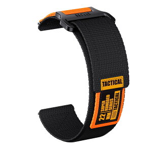 for GARMIN(�K�[�~��) Venu 3/Forerunner 265/255 �o���h �x���g �����o���h �i�C���� �݊��i Venu 2/Foreathlete 745/vivoactive 4�Ȃǂ��Ή� �ʋC���ɗD�� �ւ��o���h �����x���g �A�N�Z�T���[ (�u���b�N+�I����