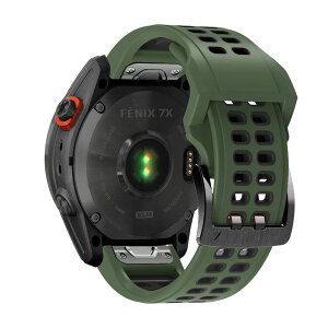 [MosFoil] Garmin Tactix 8 51mm/Fenix 8 51 mm/Enduro 3/Descent Mk3i/tactix 7 AMOLED/Instinct 2X �Ή� �o���h QuickFit 26mm �����x���g �T�C�Y���߉\ �V���R���� �e�͐� �R���p�`�u�� Garmin Fenix 7X Pro/7X/Fenix 6X �o���h�i