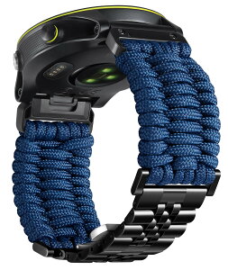 �R���p�`�u�� Garmin �o���h 22mm 26mm �R���p�`�u�� �K�[�~�� �E�H�b�`�x���g ����҂ݍ��� 550 �p���R�[�h�ƍ|�x���g �X�|�[�c ��� ��?Quickfit �o���h ��?Fenix/��?Forerunner/��?Approach/��?End