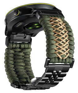 �R���p�`�u�� Garmin �o���h 22mm 26mm �R���p�`�u�� �K�[�~�� �E�H�b�`�x���g ����҂ݍ��� 550 �p���R�[�h�ƍ|�x���g �X�|�[�c ��� ��?Quickfit �o���h ��?Fenix/��?Forerunner/��?Approach/��?End