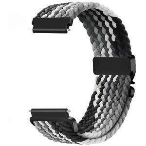 Issinlky 18mm �i�C�����҂݃o���h Garmin Venu 2S/Venu 3S/Vivomove 3S/Vivoactive 4S/Forerunner 255s/255s Music/265s �Ή� �N�C�b�N�����[�X�����p�e���X�g���b�v ���f�B�[�X �����Y