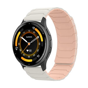 [Hinnwer] 22mm �o���h Garmin Venu 4/3 45mm/vivoactive 4/Venu 2/Active �Ή� �K�[�~�� �o���h ���C�V���R�� ���v�x���g �X�|�[�c �o���h �_�炩�� �h�� �ւ��o���h �������� �����X�g���b�v Garmin Forerunner 570 4
