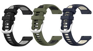 for GARMIN(�K�[�~��) Venu 3/Forerunner 265/255 �o���h �x���g 3�_�Z�b�g �����o���h �V���R�� �݊��i Venu 2/Foreathlete 745/vivoactive 4 �ւ��o���h �����x���g 22mm �A�N�Z�T���[ (Type-C)