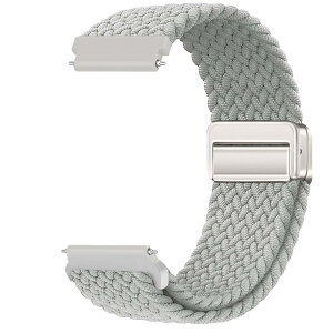 Issinlky 18mm �i�C�����҂݃o���h Garmin Venu 2S/Venu 3S/Vivomove 3S/Vivoactive 4S/Forerunner 255s/265s �Ή��AHuawei Watch GT5 41mm/GT4 41mm �p�N�C�b�N�����[�X�L�k���X�g���b�v