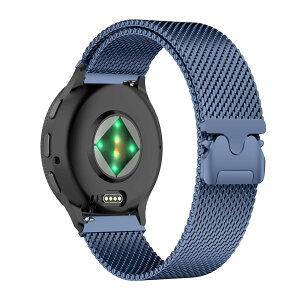 [HinZann] 22mm �X�e�����X �����p�x���g�AGarmin Venu 4 45mm/3 45mm/2�AD2 Air X15/vivoactive 4/Active �Ή��A�ւ� �o���h �}�O�l�b�g�A�~���l�[�[���[�v�A�������� ���b�V�� �ʋC �X�|�[�c�o�� Garmin Forerunner 5