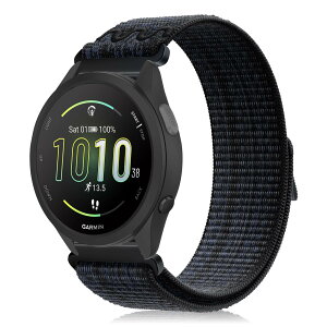 [SeGinn] Garmin Forerunner 570 42mm/Forerunner 165/Approach S50/S44 �Ή� �o���h 20mm �����o���h �x���N���f�U�C�� �i�C������ �K�[�~�� �t�H�A�����i�[ 570 42mm �����x���g �_�炩�� �y�� �R���p�`�u�� Garmin Vi