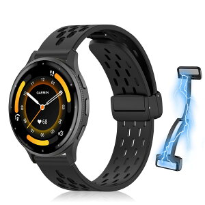 [KeeFos] 22mm �o���h Garmin(�K�[�~��) Venu 4 45mm/Venu 3 45mm/2/Forerunner 570 47mm/265/255/Vivoactive 4/Active�Ή� �����o���h �X�|�[�c�o���h �����x���g �����x���g ���߉\ �ʋC�� �_�炩�� �R���p�`�u�� (�u