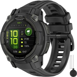 �Ή� Garmin Instinct 3 �V���R���o���h �^�� �\�t�g �h�� �`���[�W�t���[ �y�� �K�[�~���C���X�e�B���N�g 3 �݊��� �X�|�[�c �j�����p �����ȒP �A�E�g�h�A �K�[�~�� Instinct 3 50mm �x���g �u���b�N
