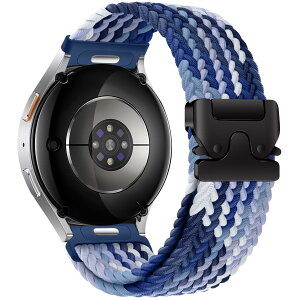 ���v�o���h22mm�ɑΉ�Huawei Watch GT 6/5/4/3/Runner 46mm�A�X�}�[�g�E�H�b�`�o���h�ɑΉ�Amazfit Bip 6/5/GTR 4�A�ɑΉ�Garmin Forerunner 265/255�����p�x���g�A�i�C�����A�����N���b�N�A�N�C�b�N�����[�X�i22mm/