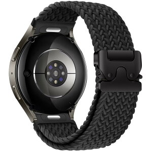 ���v�o���h22mm�ɑΉ�Huawei Watch GT 6/5/4/3/Runner 46mm�A�X�}�[�g�E�H�b�`�o���h�ɑΉ�Amazfit Bip 6/5/GTR 4�A�ɑΉ�Garmin Forerunner 265/255�����p�x���g�A�i�C�����A�����N���b�N�A�N�C�b�N�����[�X�i22mm/