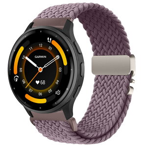 [AiMaoo] 22mm ���v�o���h Garmin Venu 4 45mm/Venu 3 2/Forerunner 570 47mm/265/265 Music/255/255 Music/Vivoactive 4 �Ή� �����x���g �ւ��x���g �L�k�� �i�C�����p���V���[�g�o�b�N���҂݃o���h Huawei Watch GT 5 Pro 5 4 3 2