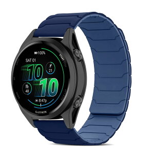 [CiimWaa] 20mm �o���h for Garmin Forerunner 570 42mm/Garmin Vivoactive 6/5/Approach S50/S44 �p �V���R�� ���v�o���h ���͂Ȏ��C �X�}�[�g�E�H�b�`���� �}�O�l�b�g ���v�x���g �����^ �j�����p ���K�� �x���g �K