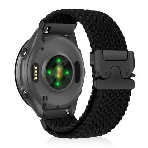 [CiimWaa] 22mm �o���h for Garmin(�K�[�~��) Venu 4/3 45mm/vivoactive 4/Venu 2 �p �����o���h �҂ݍ��� ���v�x���g �N�C�b�N�����[�X ���v�o���h �_�炩�� �ʋC�� �����p�x���g Garmin Forerunner 265/255 /255 Music/Fo