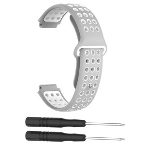 [Pop Frog] �h���C�o�[�t Garmin �K�[�~�� �x���g �o���h ���� �����p �K�[�~���x���g �K�[�~���o���h �V���R�� �X�|�[�c �t�H�A�A�X���[�g �t�H�A�����i�[ Forerunner 235 220 230 620 630 735 (�z���C�g)