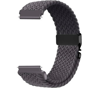 Issinlky 18mm �i�C�����҂݃o���h Garmin Venu 2S/Venu 3S/Vivomove 3S/Vivoactive 4S/Forerunner 255s/255s Music/265s �Ή� �N�C�b�N�����[�X�����p�e���X�g���b�v ���f�B�[�X �����Y