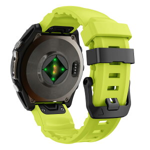 ���v�o���hGarmin Fenix 6X/6X Pro/Sapphire�Ή��A26mm QuickFit�����p�x���gFenix 5X/5X Plus/Fenix 3/3 HR�Ή��A�K�[�~���o���hTactix/Fenix 8 AMOLED 51mm/Descent Mk3i 51mm/Mk2i/Mk2/tactix 7 Pro�Ή� (���C���O���[��)