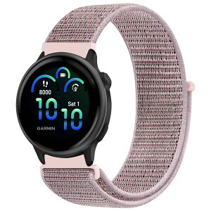 [MosFoil] Garmin Forerunner 570 42mm/Vivoactive 6/5/Forerunner 165/vivomove Trend �Ή� �����o���h �x���N���f�U�C�� 20mm �����x���g �K�[�~�� ���B���H�A�N�e�B�u 6 �ґg�o���h �i�C������ �e�͐� �_�炩���y��