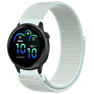 [MosFoil] Garmin Forerunner 570 42mm/Vivoactive 6/5/Forerunner 165/vivomove Trend �Ή� �����o���h �x���N���f�U�C�� 20mm �����x���g �K�[�~�� ���B���H�A�N�e�B�u 6 �ґg�o���h �i�C������ �e�͐� �_�炩���y��