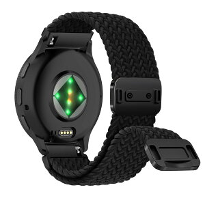 [RosMank] 22mm �҂ݍ��݃E�H�b�`�o���h Garmin Venu 4 45mm/Venu 3 45mm/Venu 2/Vivoactive 4/Active�Ή��A�i�C�����҂ݍ��݌����p�X�g���b�v Garmin Forerunner 570 47mm/Forerunner 265/Forerunner 255�p(��)