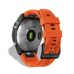 HeeNia QuickFit 22mm �o���h Garmin Fenix 8 47mm/Fenix 8 Sapphire AMOLED 47mm/Fenix 8 Sapphire Dual Power 47mm/Fenix E 47mm/Fenix 7 Pro Solar �Ή� �X�g���b�v �V���R�� �x���g �p Fenix 7 Pro/7/6/5/6 Pro�����o���h (�I�����W)