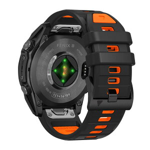 [VanHooc] Quickfit 22mm �o���h for Garmin Fenix 8 Pro/Quatix 8/Tactix 8 47mm �X�|�[�c�o���h �N�C�b�N�t�B�b�g �V���R���� �_�� �ʋC�� ��� ���i�K���� ������ �ϋv�� �\�t�g �����x���g �R���p�`�u�� �K�[