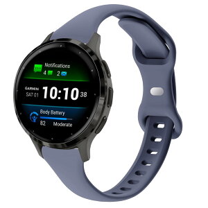 TUCOMO 18mm �X�����V���R���r���v�o���h Garmin Venu 3S / Venu 4 41mm/ Vivoactive 4S / Venu 2S / Vivomove 3S/Forerunner 255s/265S�ɑΉ� ���^�\�t�g�i���[�X�|�[�c���X�g�o���h�X�g���b�v ���f�B�[�X �����Y