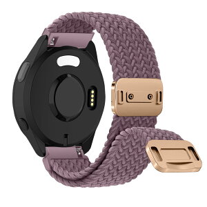 [RosMank] 20mm �҂ݍ��݃E�H�b�`�o���h Garmin Forerunner 570 42mm/Forerunner 165/Vivoactive 6/Vivoactive 5 �Ή��A�i�C�����҂ݍ��݌����p�X�g���b�v Garmin Venu Sq 2/Approach S50/S44�p (��)