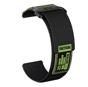 for GARMIN(�K�[�~��) Venu 3/Forerunner 265/255 �o���h �x���g �����o���h �i�C���� �݊��i Venu 2/Foreathlete 745/vivoactive 4�Ȃǂ��Ή� �ʋC���ɗD�� �ւ��o���h �����x���g �A�N�Z�T���[ (�u���b�N+�A�[�~