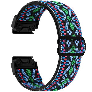 Tiptops QuickFit 22mm �o���h�Ή� Garmin Fenix 8 47MM Garmin Fenix 7 �o���h GarminFenix7/6/5/instinct/approach s62/Garmin instinct 2/�ւ��x���g �Ή� �X�g���b�v �e���̂��� �x���g