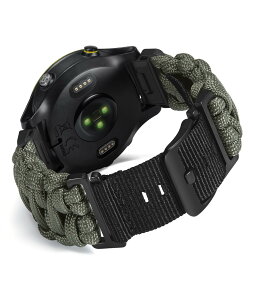 �R���p�`�u��Garmin �o���h 20mm/22mm/26mm �p���R�[�h �i�C��������҂ݍ��݃o���h �R�����p���R�[�h ?�łőϋv���̌�?�K�[�~���̃N�C�b�N�t�B�b�g��?�x���g�`���X�|�[�c ��?Instinct/��?