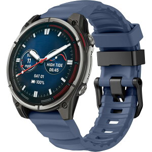 ���v�o���hGarmin Fenix 6/7/8�Ή��AQuickfit �o���h 22mm Garmin Fenix Pro/5/5 Plus�Ή��A�\�t�g�V���R���o���hForerunner 945/935/Approach S60/S62�Ή� �K�[�~�� 22mm �x���g�j�����p (�I�[�V�����u���[)