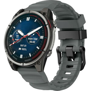 ���v�o���hGarmin Fenix 6/7/8�Ή��A22mm�N�C�b�N�t�B�b�g�����p�x���gGarmin Fenix Pro/5/5 Plus�Ή��A�\�t�g�V���R���o���hForerunner 945/935/Approach S60/S62�Ή� �j�����p (�X�y�[�X�O���C)