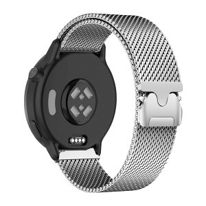 [HinZann] 20mm �X�e�����X �����p�x���g�AGarmin Forerunner 570 42mm/165/165 Music/245/245 music �Ή����Ă��܂��A�ւ� �o���h �}�O�l�b�g�A�~���l�[�[���[�v�A�������� ���b�V�� �ʋC �X�|�[�c�o�� Garmin Viv