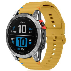 [RosMank] 20mm �V���R�� �o���hGarmin Forerunner 570 42mm/Forerunner 165/Vivoactive 6/Vivoactive 5�Ή��A Garmin Venu Sq 2/Approach S50/S44�p�\�t�g�E�F�[�u�����p�X�g���b�v ���F