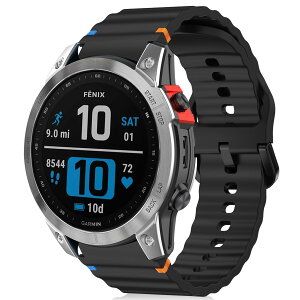 [RosMank] 20mm �V���R�� �o���hGarmin Forerunner 570 42mm/Forerunner 165/Vivoactive 6/Vivoactive 5�Ή��A Garmin Venu Sq 2/Approach S50/S44�p�\�t�g�E�F�[�u�����p�X�g���b�v ��