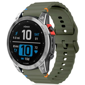 [RosMank] 20mm �V���R�� �o���hGarmin Forerunner 570 42mm/Forerunner 165/Vivoactive 6/Vivoactive 5�Ή��A Garmin Venu Sq 2/Approach S50/S44�p�\�t�g�E�F�[�u�����p�X�g���b�v ��