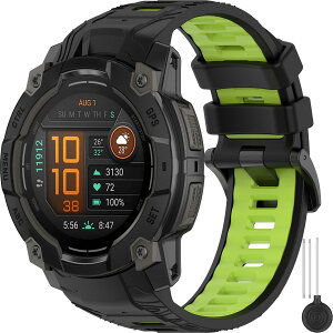 �Ή� Garmin Instinct 3 �V���R�[���o���h 2�F �^���^�C�v �y�� �\�t�g�x���g �ʋC�� �h���h�� �A�E�g�h�A �ϏՌ� �X�|�[�c���[�v �j�����p �_�� �K�[�~���C���X�e�B���N�g 3 45mm �݊��� �u���b�N