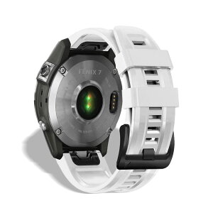 HeeNia QuickFit 22mm �o���h Garmin Fenix 8 47mm/Fenix 8 Sapphire AMOLED 47mm/Fenix 8 Sapphire Dual Power 47mm/Fenix E 47mm/Fenix 7 Pro Solar �Ή� �X�g���b�v �V���R�� �x���g �p Fenix 7 Pro/7/6/5/6 Pro�����o���h (��)