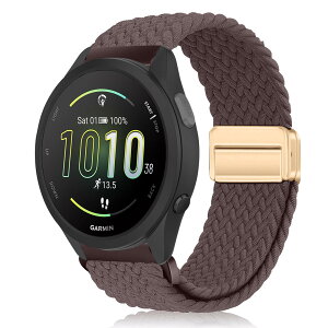 MokaZii 20mm �o���h Garmin Forerunner 570 42mm/165/165 Music/Vivoactive 6/5/Approach S44/S50 ���C�t���i�C������ �ґg�����x���g �҂ݍ��� �����\ �L�k�� ������ �X�|�[�c�o���h �ϋv�� �j���ʗp �e�͐� �_�� G