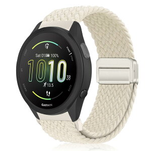 MokaZii 20mm �o���h Garmin Forerunner 570 42mm/165/165 Music/Vivoactive 6/5/Approach S44/S50 ���C�t���i�C������ �ґg�����x���g �҂ݍ��� �����\ �L�k�� ������ �X�|�[�c�o���h �ϋv�� �j���ʗp �e�͐� �_�� G