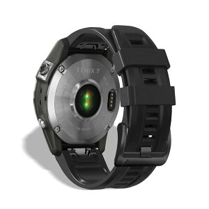 HeeNia QuickFit 22mm �o���h Garmin Fenix 8 47mm/Fenix 8 Sapphire AMOLED 47mm/Fenix 8 Sapphire Dual Power 47mm/Fenix E 47mm/Fenix 7 Pro Solar �Ή� �X�g���b�v �V���R�� �x���g �p Fenix 7 Pro/7/6/5/6 Pro�����o���h (��)