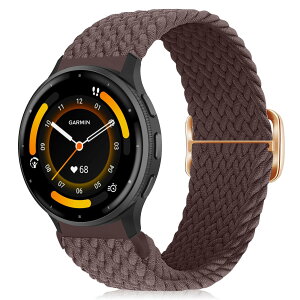 [MokaZii] 22mm �����o���h Garmin Venu 4 45mm/Forerunner 570 47mm/265/255/255 Music �Ή� �ґg�����x���g �T�C�Y���߉\ �i�C������ �e�͐� �_�� �R���p�`�u���o���h Garmin Venu 3 45mm/2/GarminActive �Ή� (�X���[�N