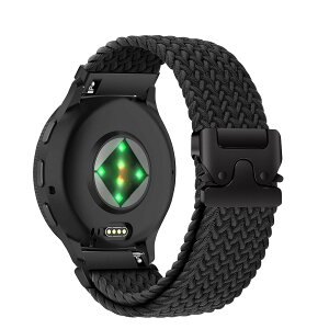 [Asvufeyy] 22mm �o���h for GARMIN(�K�[�~��) Venu 3 �p�҂ݍ��� �L�k�x���g �����o���h �����\ �_�� �ʋC�� �x���g GARMIN(�K�[�~��) Venu 3 - �u���b�N