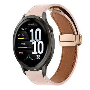 [AiMaoo] ���U�[�o���h Garmin Venu 4 3 2 45mm/Forerunner 570 47mm/265 265 Music/255 255 Music/Vivoactive 4 �Ή� �o���h ���C �o�b�N���t�� ���� PU�{�v 22mm �����x���g �ւ��x���g Huawei Watch GT 6 6Pro 5Pro 5 4 3 2 1(46mm)�p