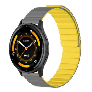 [MokaZii] 22mm �����o���h Garmin Venu 4 45mm/Forerunner 570 47mm/265/255/255 Music �Ή� ���C�t�� �V���R���_�炵�� �X�|�[�c �ւ��o���h ���߉\ �ϋv�� �R���p�`�u�� Garmin vivoactive 4/Venu 3/2/GarminActive (�O��