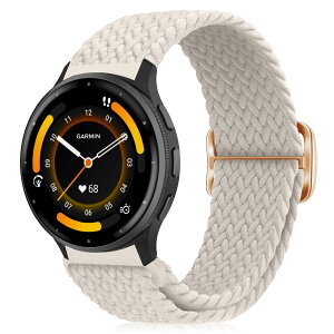 [MokaZii] 22mm �����o���h Garmin Venu 4 45mm/Forerunner 570 47mm/265/255/255 Music �Ή� �ґg�����x���g �T�C�Y���߉\ �i�C������ �e�͐� �_�� �R���p�`�u���o���h Garmin Venu 3 45mm/2/GarminActive �Ή� (�X�^�[��