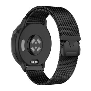 [HinZann] 20mm �X�e�����X �����p�x���g�AGarmin Forerunner 570 42mm/165/165 Music/245/245 music �Ή����Ă��܂��A�ւ� �o���h �}�O�l�b�g�A�~���l�[�[���[�v�A�������� ���b�V�� �ʋC �X�|�[�c�o�� Garmin Viv