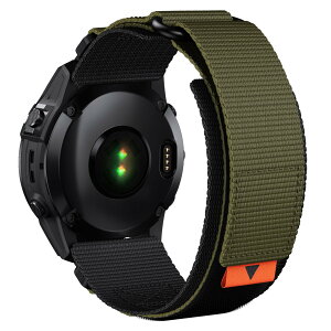 �K�[�~�� Quick Fit 26mm �A�b�v�O���[�h�ς� �E�H�b�` �i�C�����X�|�[�c�o���h Garmin Fenix 7X / Fenix 6X / epix Pro 51mm / Fenix 5X / Enduro �V���[�Y�p ���߉\�ȃ��[�v�D��i�C���� �E�F�r���O ���X�g �o