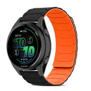 [CiimWaa] 20mm �o���h for Garmin Forerunner 570 42mm/Garmin Vivoactive 6/5/Approach S50/S44 �p �V���R�� ���v�o���h ���͂Ȏ��C �X�}�[�g�E�H�b�`���� �}�O�l�b�g ���v�x���g �����^ �j�����p ���K�� �x���g �K
